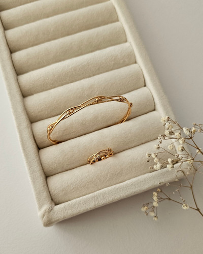 ست بنگل و انگشتر آلبرنادو گلد